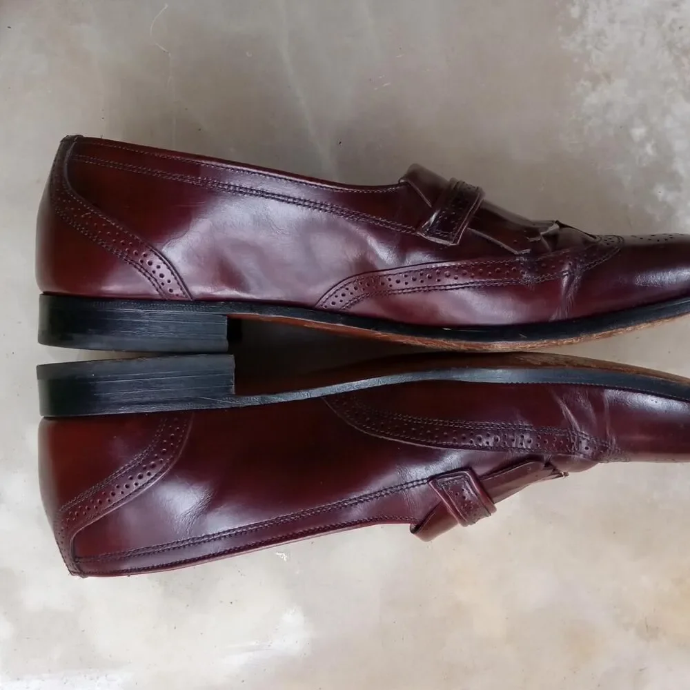 Bostonian Men's Burgundy Loafers